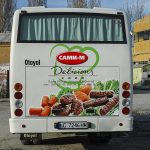 Брандиране на бус на Сами-М с автомобилно фолио и принт